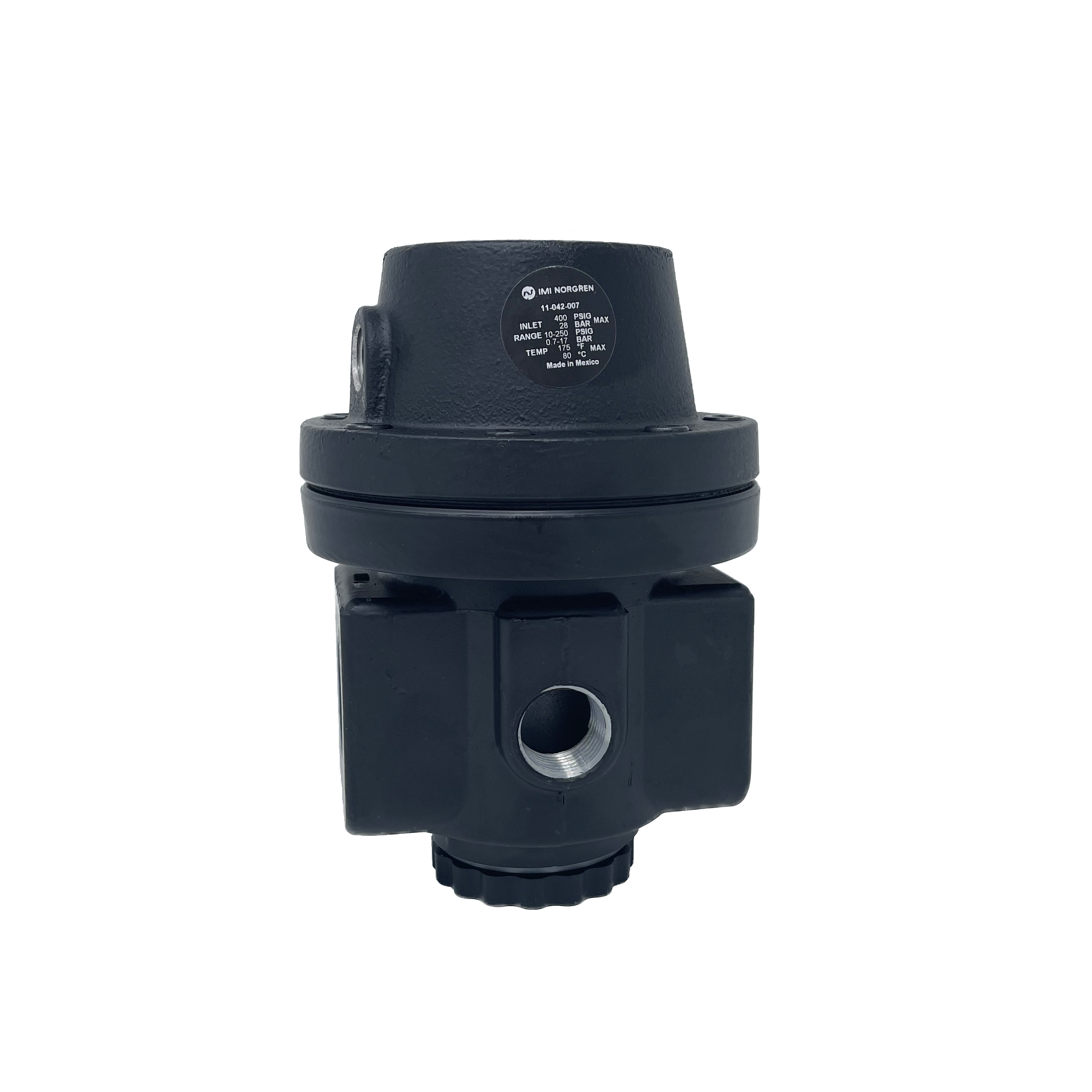 11-042-008 : Norgren 11-042 Series pilot operated regulator, relieving, 1 PTF ports