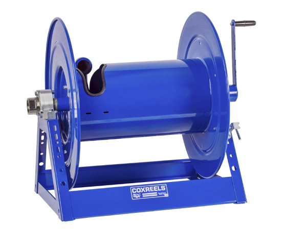 1185-1124-EB : Coxreels 1185-1124-EB 24V Electric DC EX Motor Rewind Hose Reel, 1 1/2" ID, 50' capacity, NO HOSE, 1500psi