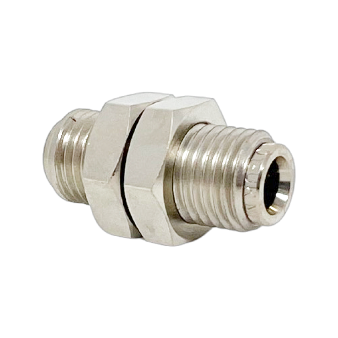 120290300-10PACK : Norgren Pneufit bulkhead union, metric M12x1.0 thread, 3/16 tube O/D