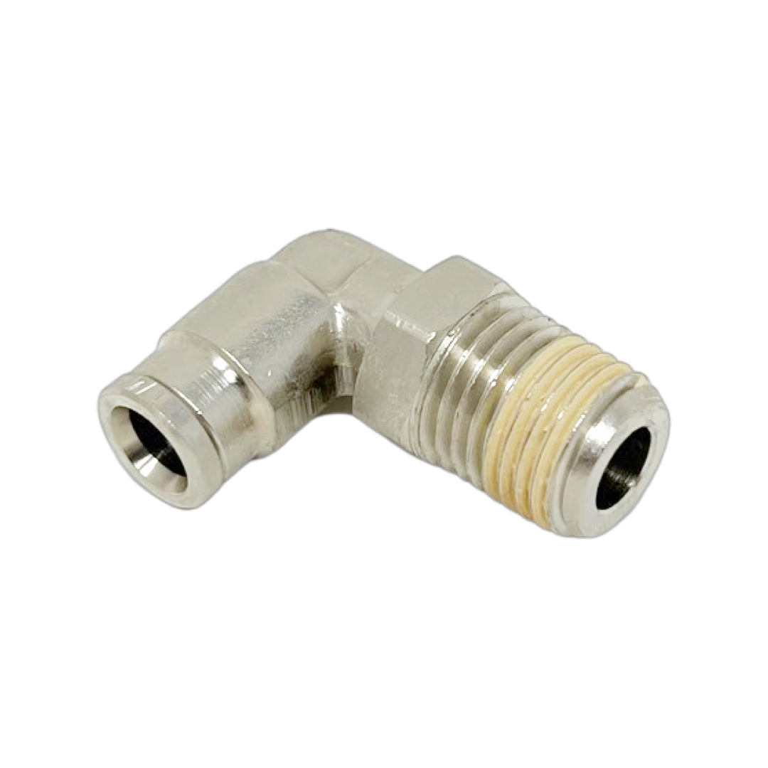124470618-10PACK : Norgren Pneufit Swivel Male Elbow, 3/8 tube O/D, 1/8 NPT thread