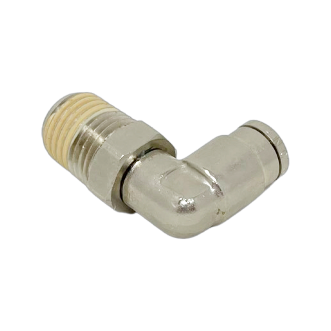 124470110-10PACK : Norgren Pneufit Swivel Male Elbow, 1/8 tube O/D, 10/32 UNF thread