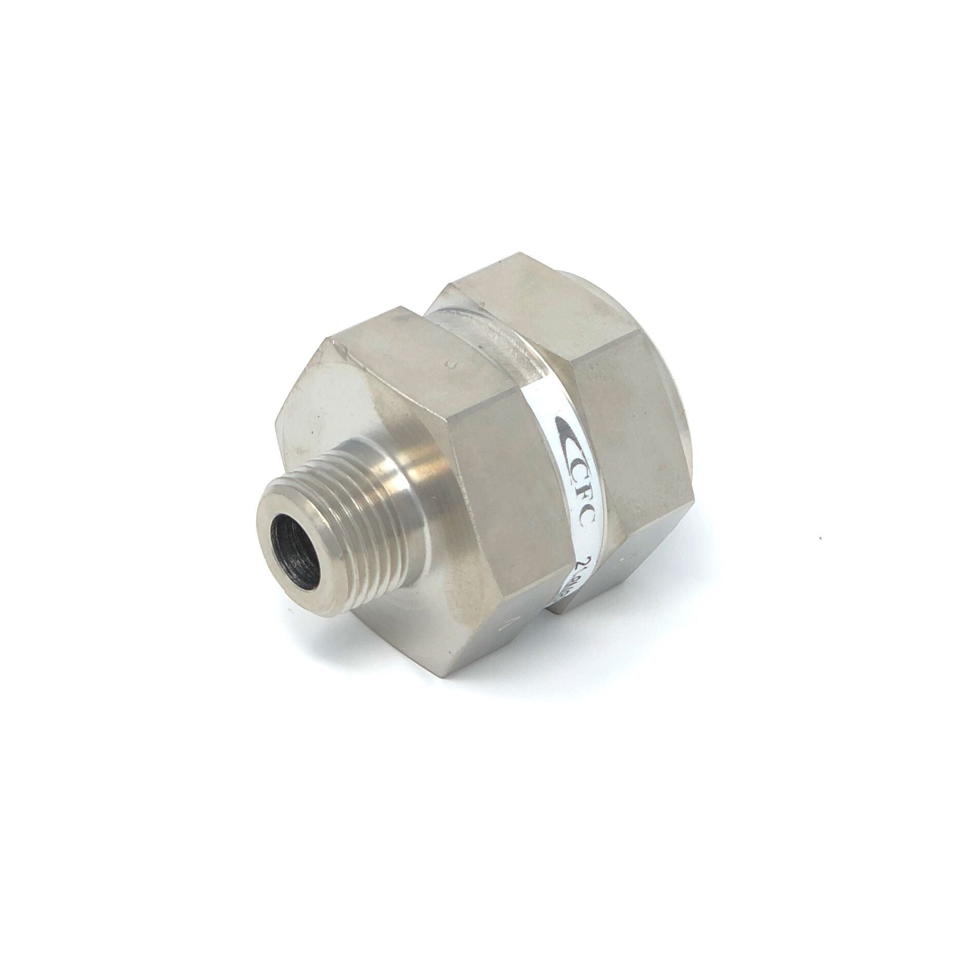 21-6S6S-40S : Chase High Pressure Inline Filter, 6000psi, #6 SAE (3/8") , 40 Micron, No Visual Indicator, No Bypass