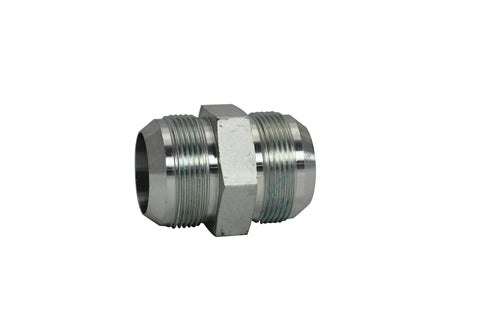 2403-12-10-OHI : OHI Straight Adapter, 0.75 (3/4") Male JIC x 0.625 (5/8") Male JIC, Steel