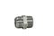 2404-02-02-OHI : OHI Straight Adapter, 0.125 (1/8") Male JIC x 0.125 (1/8") Male NPT, Steel
