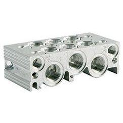 2221032 : Norgren V60 series, 2-station manifold plate