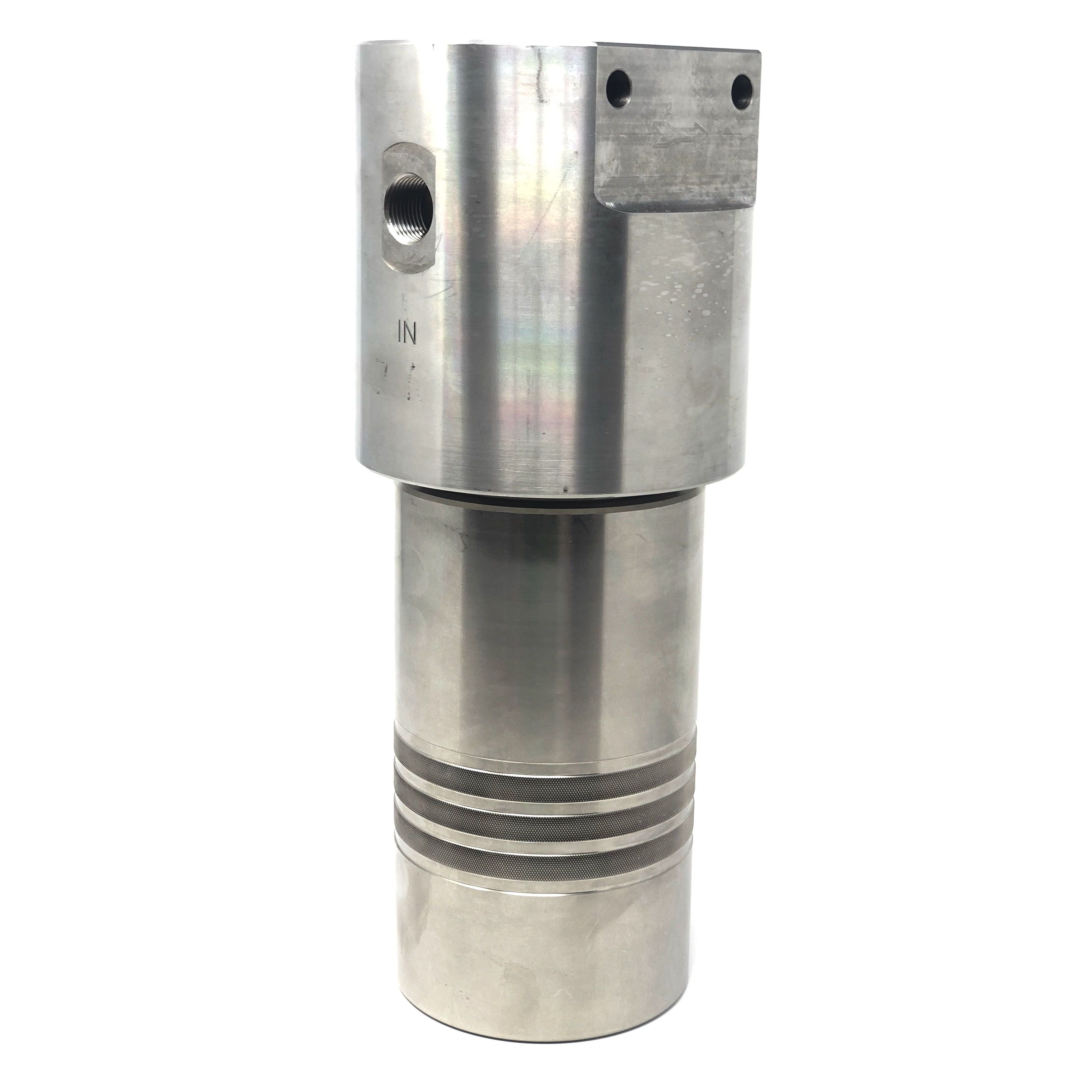 52S-2412S-18SEN : Chase Ultra High Pressure Inline Filter, 10000psi, #12 SAE (3/4"), 18 Micron, With Visual Indicator, No Bypass