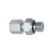 5302L-18-08 : Adaptall Straight Adapter, Female L18 DIN Tube x Male 0.5 (1/2") BSPP, Carbon Steel, Light Duty