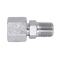 5307S-20-12 : Adaptall Straight Adapter, Female S20 DIN Tube x Male 0.75 (3/4") NPT, Carbon Steel, Heavy Duty