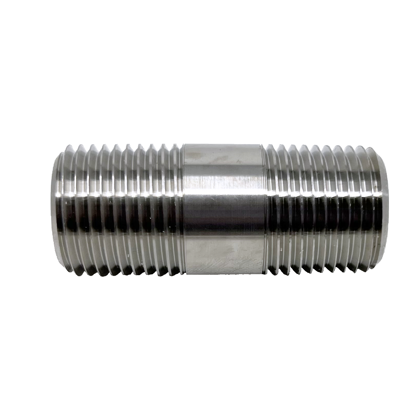 5404N-4N2.0 : UPC 1/4" x 2" Male NPT Nipple, Stainless Steel, 15,000psi
