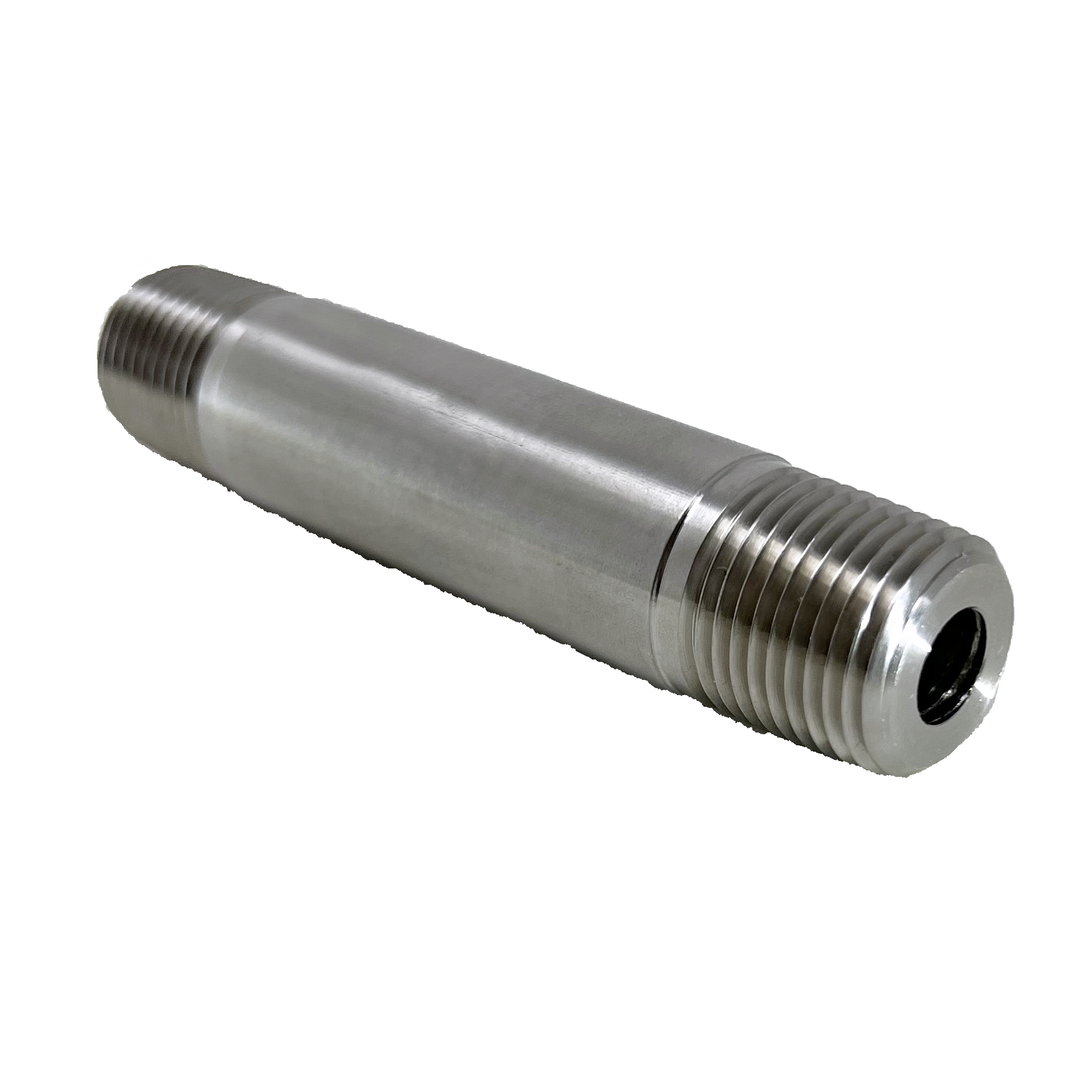 5404N-6N4.0 : UPC 3/8" x 4" Male NPT Nipple, Stainless Steel, 15,000psi