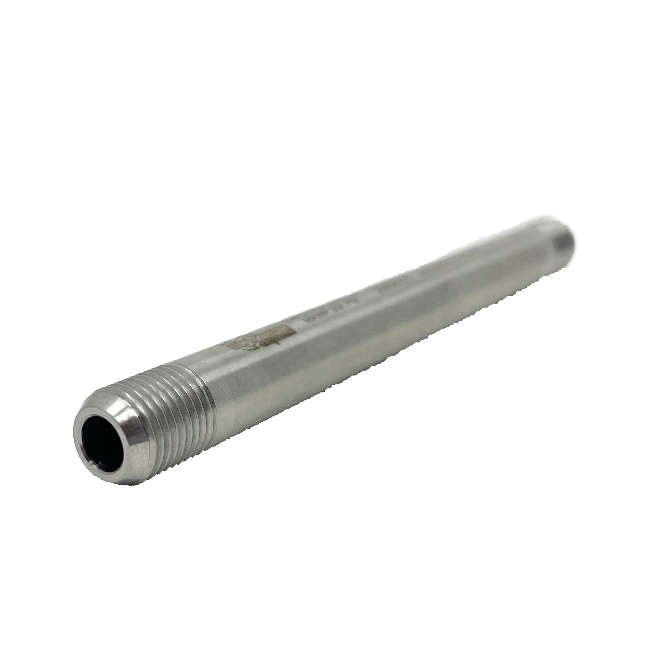 5404N-9M6.0 : UPC 9/16" x 6" MP Nipple, Stainless Steel - 20,000psi