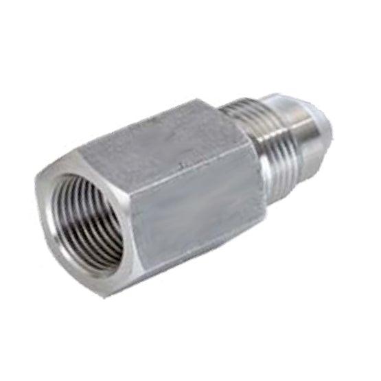 5406-4J4J : UPC 1/4" Female JIC x 1/4" Male JIC, Stainless Steel, 10,000psi