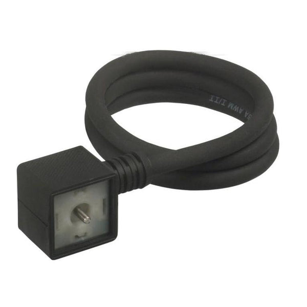 5J664-201-US0A : Canfield Connectors, DIN (EN 175301-803-A) Electrical Connection, 6 foot Wire Length, 6-24V AC/DC 50/60Hz Opera