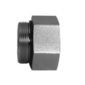 SS-6405-16-08-O-OHI : OHI 1" Male ORB x 0.5 (1/2") Female NPT Straight, Stainless Steel
