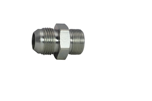 7002-20-20-OHI : OHI Straight Adapter, 1.25" Male JIC x 1.25" Male BSPP Straight with 60-degree Seat, Steel