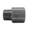 7033-06-06-OHI : OHI Straight Adapter, 0.375 (3/8") Male NPT x 0.375 (3/8") Female BSPP, Steel