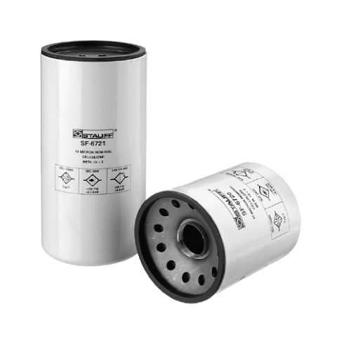 SF-6726-MG : Stauff Spin-On Filter Element, 25 Micron, Inorganic Glass Fiber, Long Element, Synthetic, for use with SSF Filter Heads