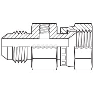 9020TP-12-12-02 : Adaptall M.JIC X F.JIC 1/8" BSPP Test, Carbon Steel