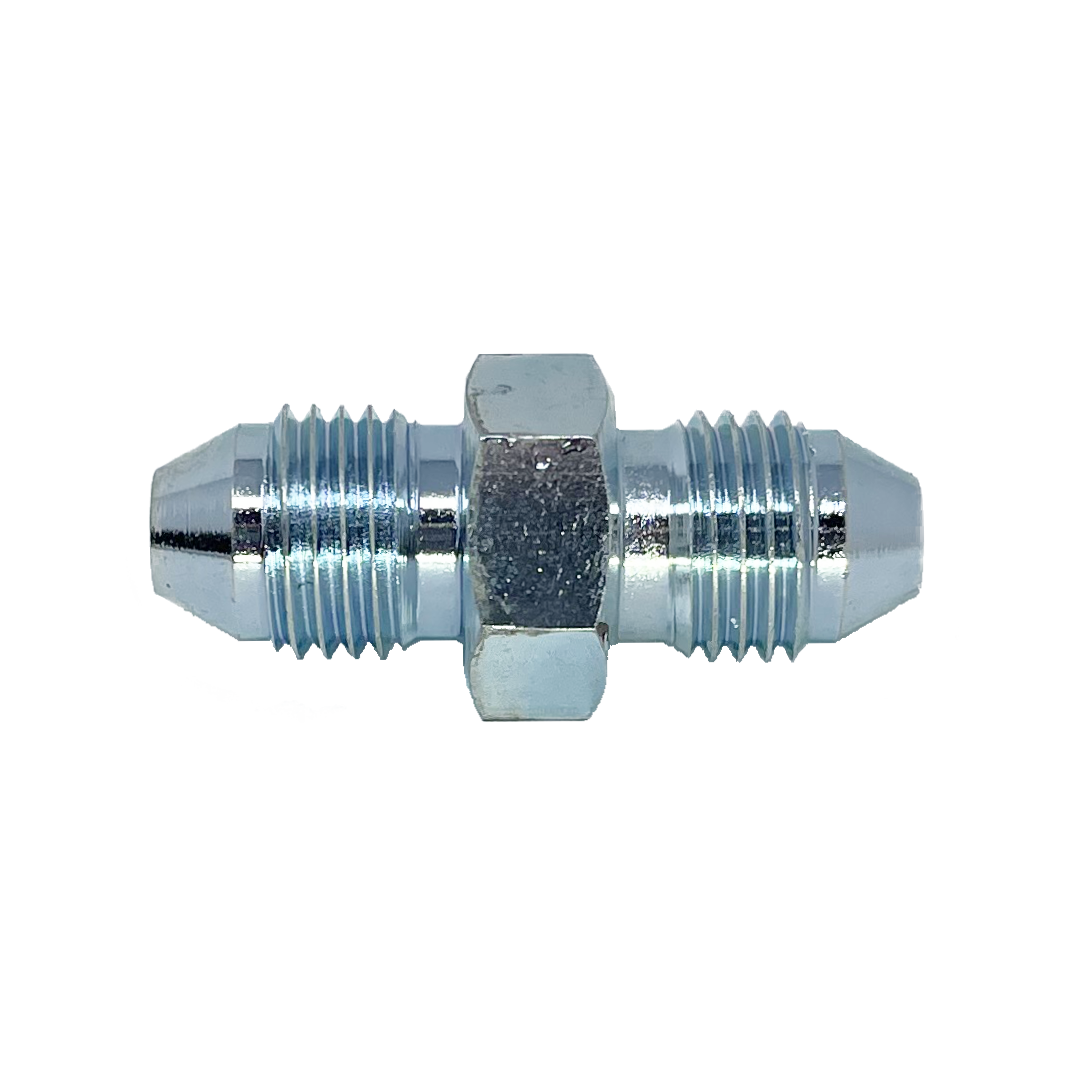 9236-30-30 : Adaptall Straight Adapter, Male 30MM Komatsu x Male 30MM Komatsu, Carbon Steel