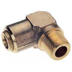 95433104M : Norgren DOT Male Elbow, 1/4 tube O/D, 1/8 NPT thread