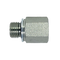 9635S-18-L12-08 : Adaptall Straight Adapter, Male L12 DIN Tube x Female 0.5 (1/2") NPT, Carbon Steel