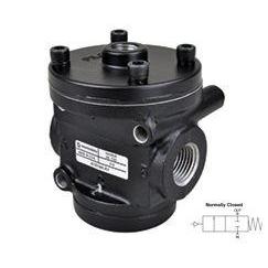 A1038H-A1 : Norgren Prospector Poppet Series, Two-Position, Two-Way Normally Closed valve, Air Actuated, Spring Return return, 1