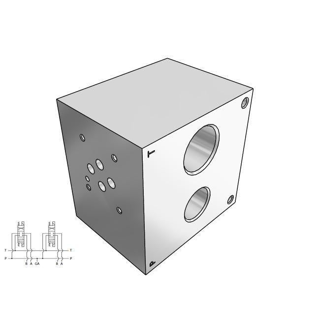Shop 3-Position, 4-Way SS-G01 Float Spool Wiring Box Directional Contr