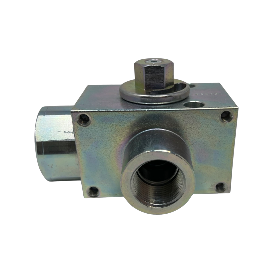AV3LN1-11DV : AFP 3-Way Excavator Style Ball Valve, 5075psi rated, Steel, 1" NPT