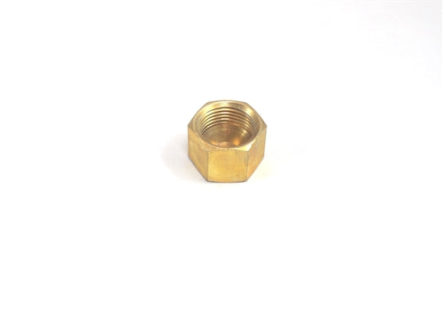 B-0304-C-02-OHI : OHI Adapter, 0.125 (1/8") JIC Cap Nut (Brass)