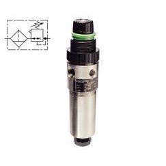 B05-233-A1LA : Norgren B05 Series, stainless steel filter/regulator, relieving, 5 to 125 PSI outlet range, 5-Micron, 1/4 PTF por