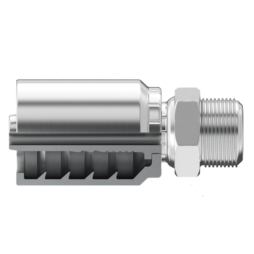 B2-SIMX-0810: Continental Hose Fitting, 0.5 (1/2