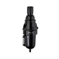 B68G-NNK-AR3-RLN : Norgren B68G Series, filter/regulator, relieving, without gauge, auto drain, 40-Micron, 5 to 120psi outlet pr
