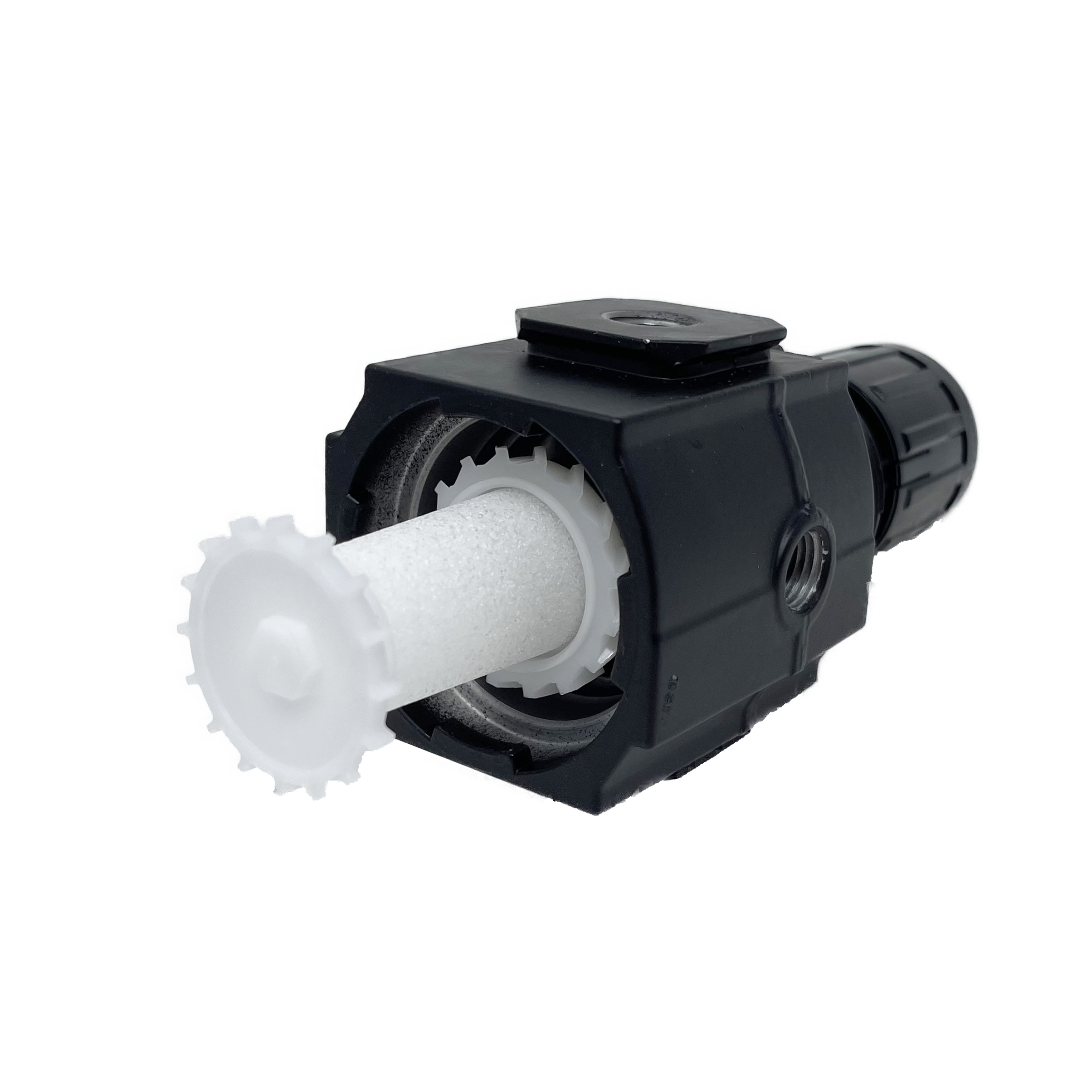 B73G-2AK-AD3-RMN : Norgren Excelon Combo Filter/Regulator, 1/4" NPT, Knob Adjust, Auto Drain, Metal Bowl, 40-Micron, Relieving, 5-150psi, No Gauge