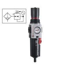 B84G-4AT-QD3-RSG : Norgren Excelon Plus Filter/Regulator, 1/2 PTF, 40-Micron, 10 to 246psi, manual drain