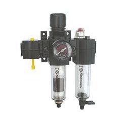 BL72-201A : Norgren Excelon BL72 Series Combination FRL, 1/4 PTF ports, automatic drain, relieving regulator, micro-fog lubricat