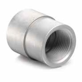 860-16 : Anchor Fluid Power BSPP-NPT Full Weld Couplings, 1" BSPP X 1" NPT, Carbon Steel