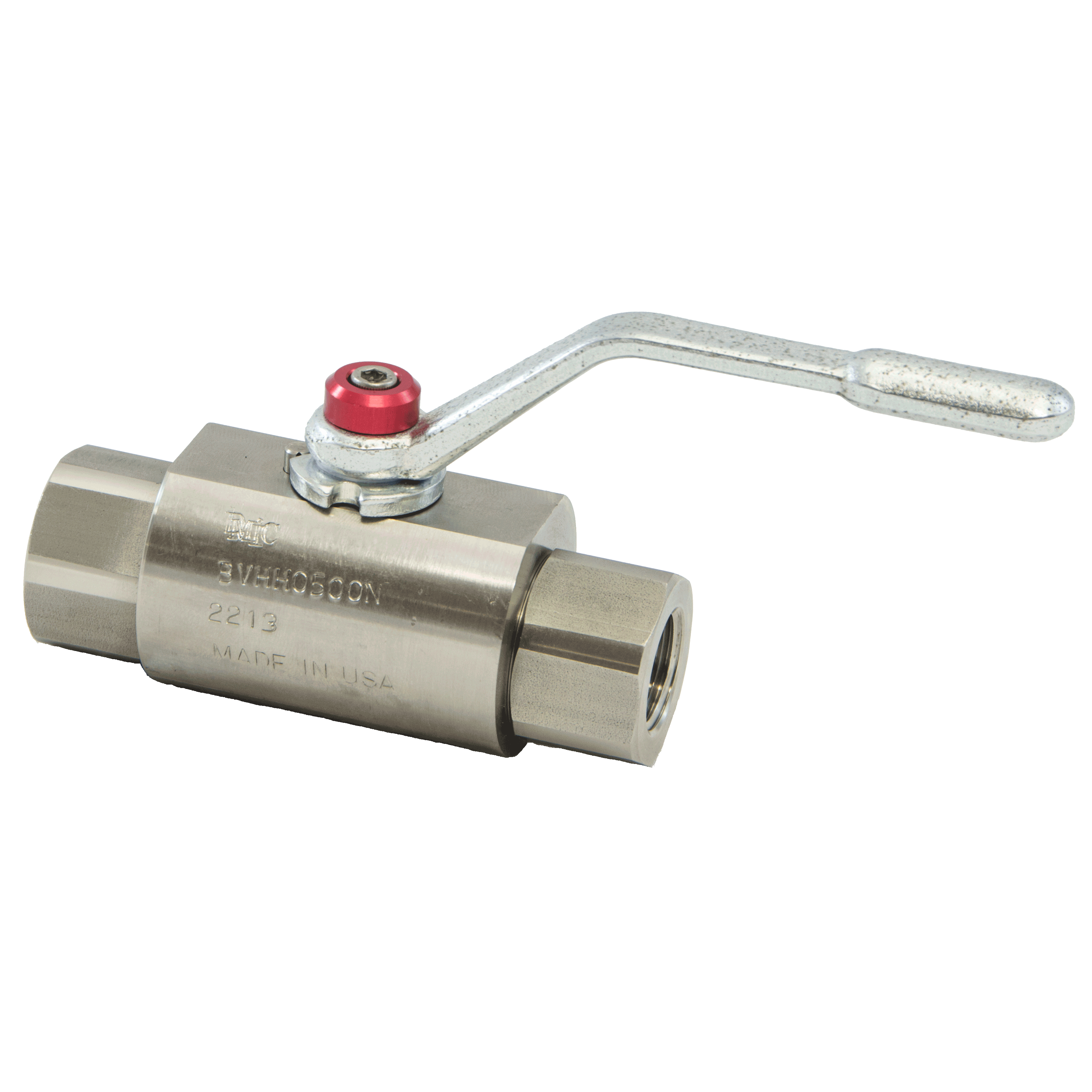 BVHH-0500S-1111 : DMIC Super High Pressure Ball Valve, #8 SAE (1/2), Carbon Steel, 10000psi, Two-Way