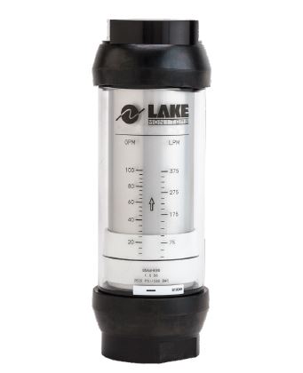 B4A-6WJ-02-RF : AW-Lake 3500psi Aluminum Flow Meter for Water, 1" #16 SAE, 0.2 to 2.0 GPM