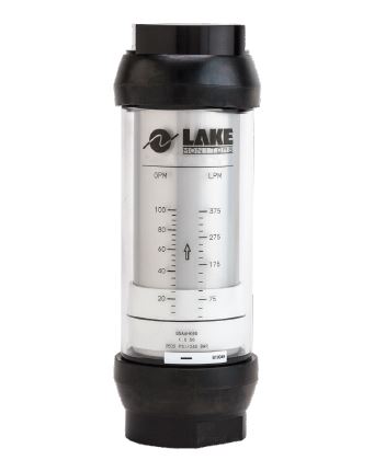 B5B-6HY-75 : AW-Lake 3500psi Brass Flow Meter for Petroleum Fluid, 1.5" BSPP, 6 to 75 GPM