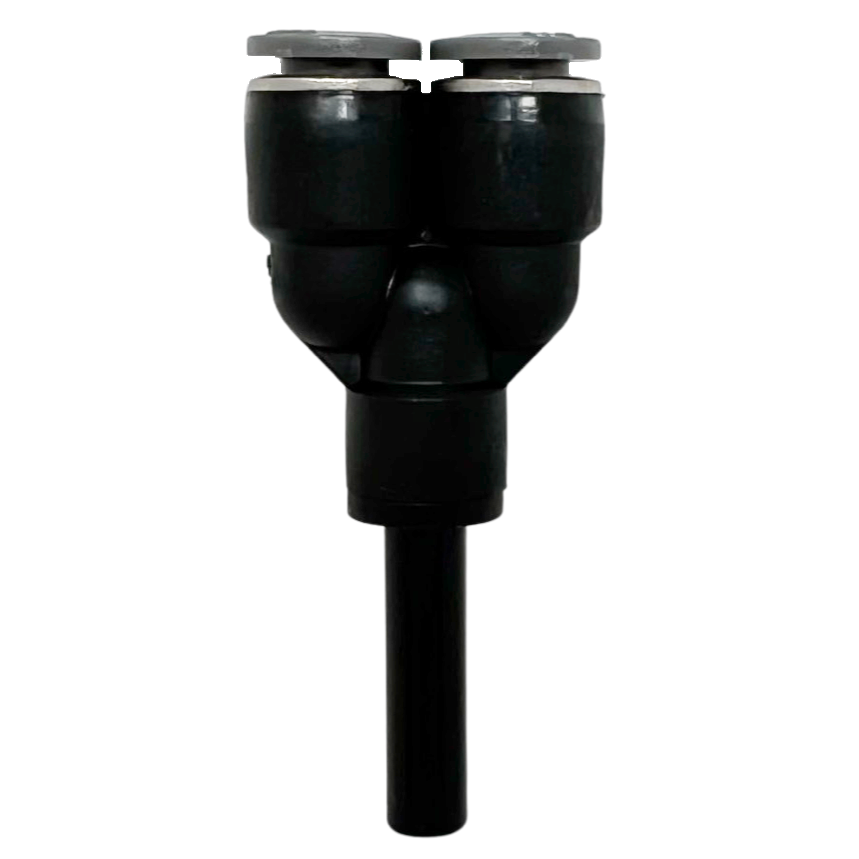 C20840604-10PACK : Norgren Stem Y (unequal), 3/8 stem, 1/4 tube O/D ports