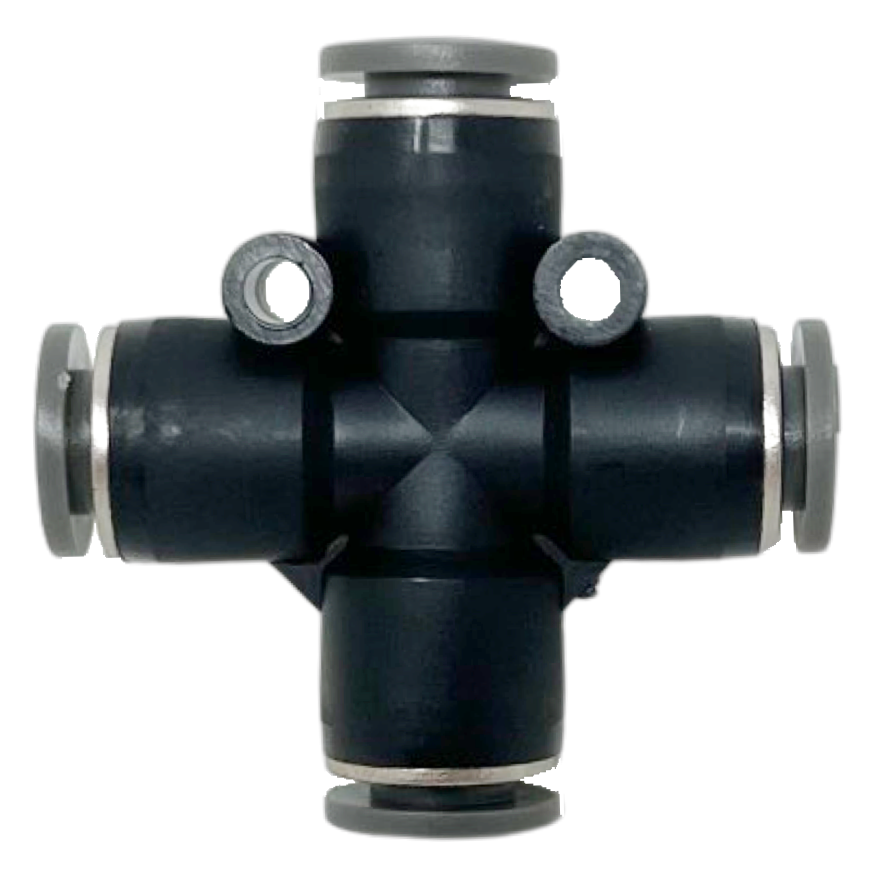 C20900400-10PACK : Norgren Union cross, 1/4 tube O/D