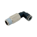 C24540318-10PACK : Norgren 90-Degree Swivel Elbow Adapter, 3/16 tube O/D, 1/8 NPT thread