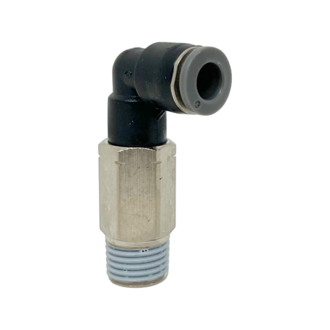 C24540218-10PACK : Norgren 90-Degree Swivel Elbow Adapter, 5/32 tube O/D, 1/8 NPT thread