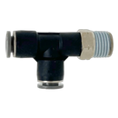 C24680638-5PACK : Norgren Swivel side tee adapter, 3/8 tube O/D, 3/8 NPT thread