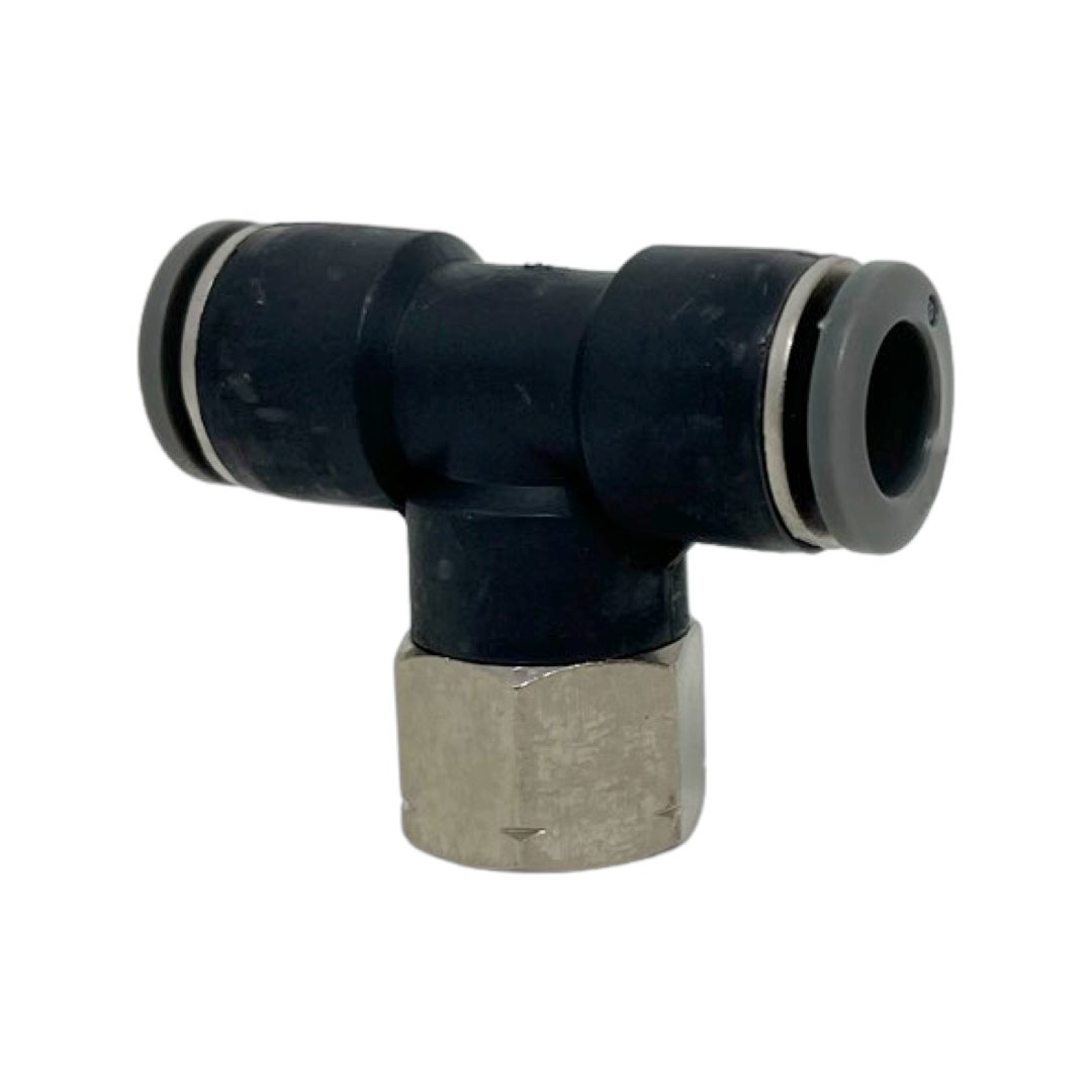 C246C0218-10PACK : Norgren Swivel Branch Tee adapter, 5/32 tube O/D, 1/8 NPT port