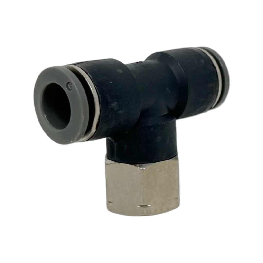 C246C0538-5PACK : Norgren Swivel Branch Tee adapter, 5/16 tube O/D, 3/8 NPT port