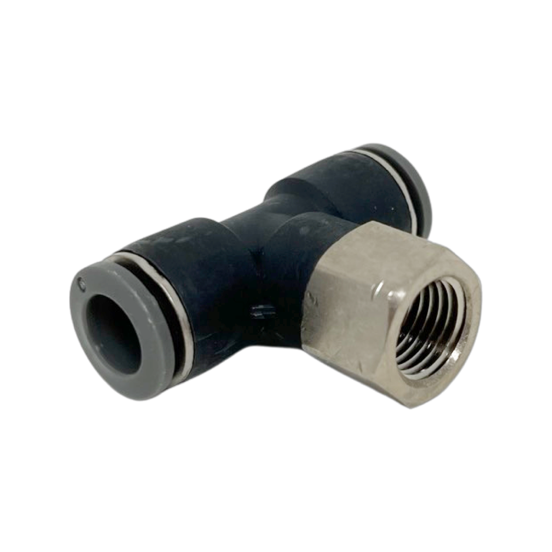 C246C0218-10PACK : Norgren Swivel Branch Tee adapter, 5/32 tube O/D, 1/8 NPT port