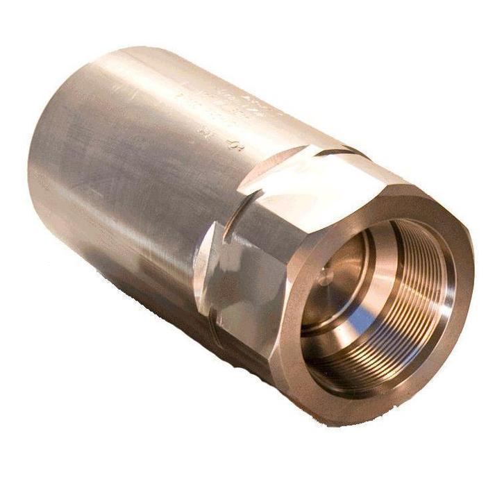 CVH05-0375S22 : DMIC Check Valve, Inline, 10000psi, 5psi Cracking, #6 SAE (3/8"), 316SS