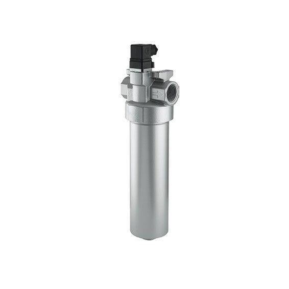 D 112-786 OD1 : Argo Pressure Filter,  1450psi, 34GPM, 10 Micron, #20SAE, With Ind., With Bypass