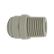 D24250518-10PACK : Norgren Straight Adapter, 5/16 tube O/D, 1/8 NPT thread